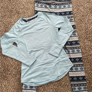 Blue pajama set